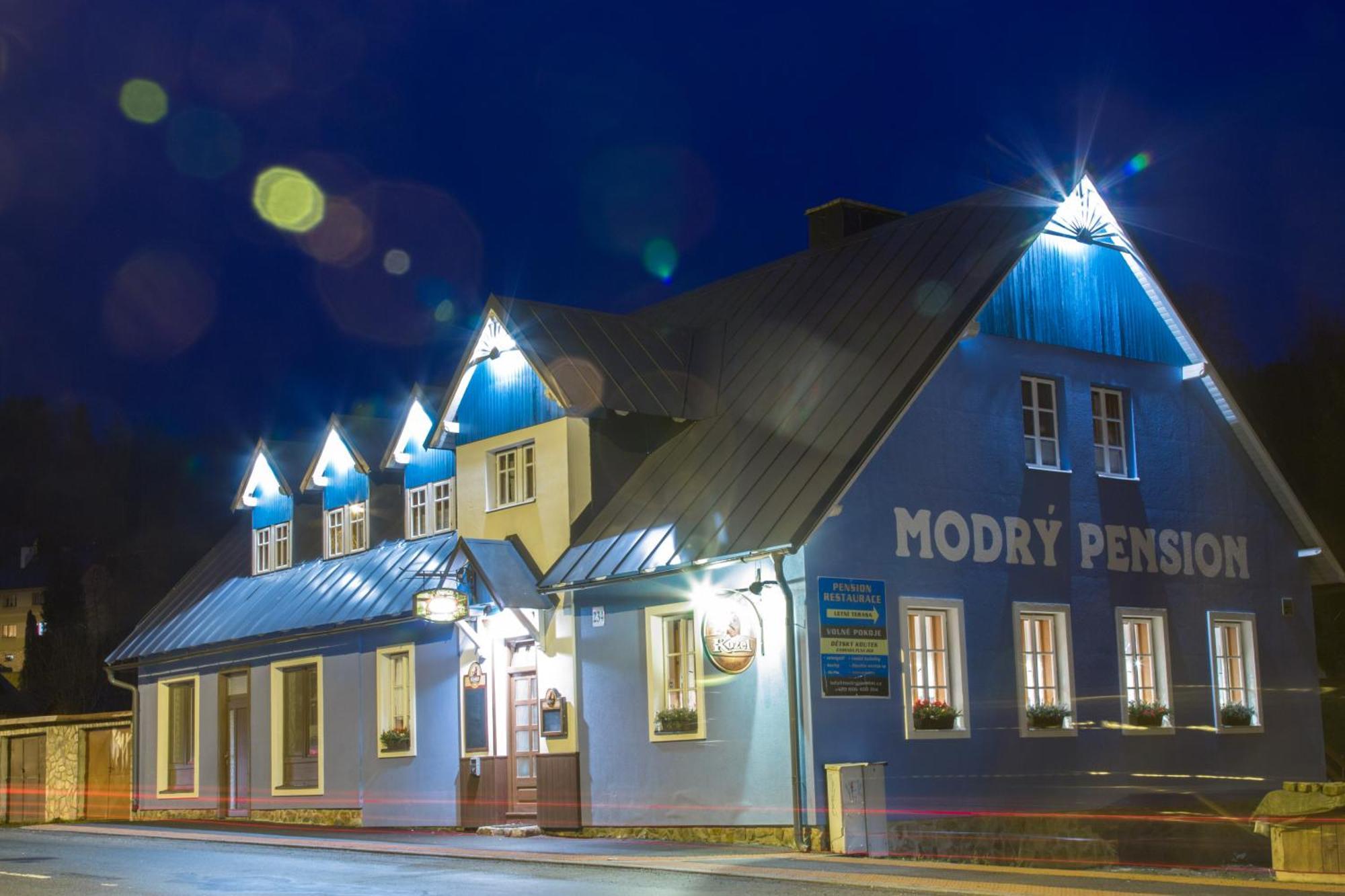Modry Pension Rokytnice 捷克布杰约维采 外观 照片